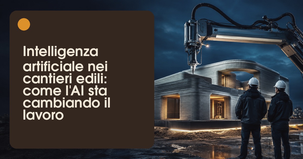 Tablet con modelli BIM e analisi dati di cantiere: l’intelligenza artificiale applicata alle costruzioni