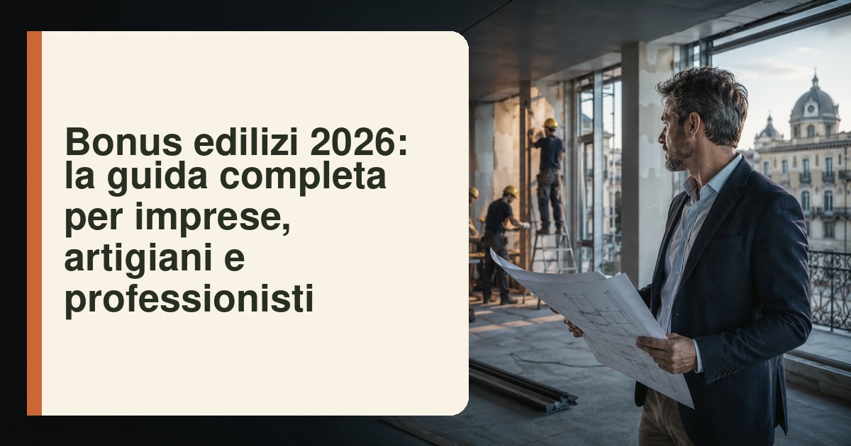Tavolo tecnico con progetto edilizio e modulistica per le detrazioni fiscali 2026